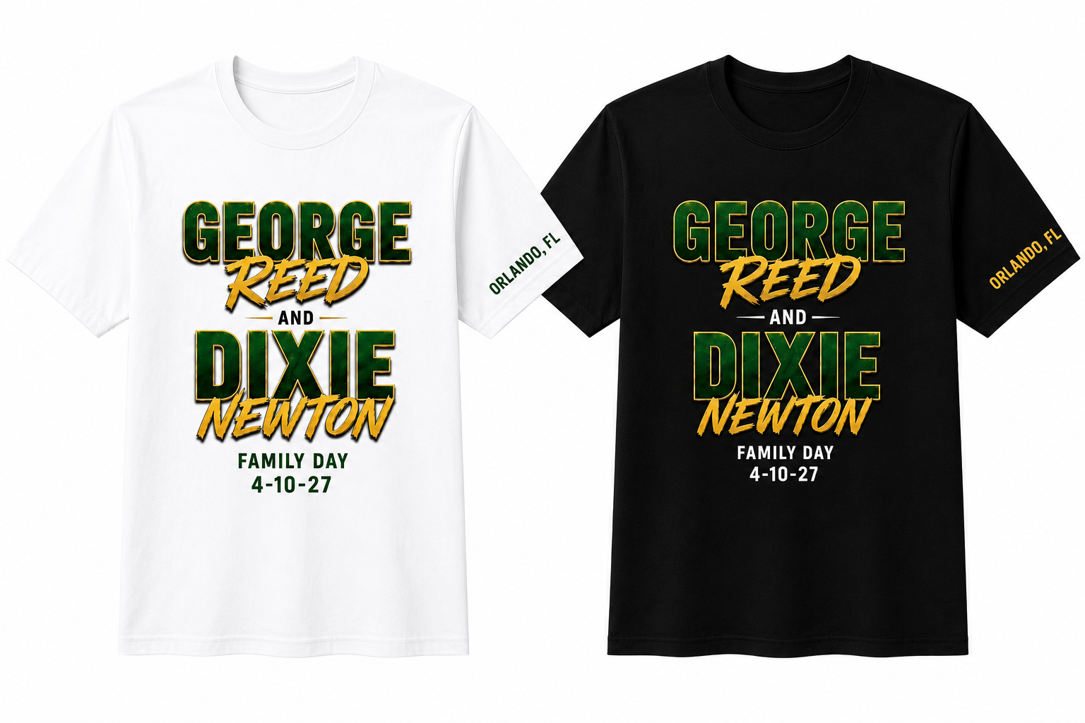 Family Matters George Reed & Dixie Newton Family Day 2027 T-Shirt Preview
